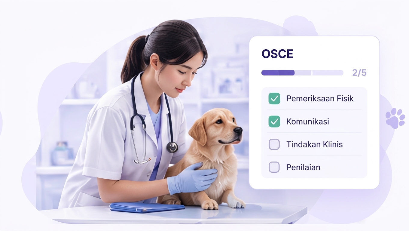 Tampilan simulasi OSCE